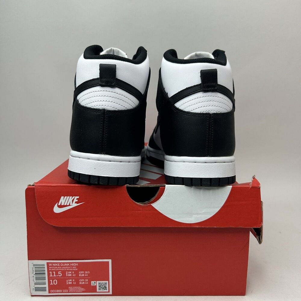 Nike Dunk High WMNS “Panda/Black White” 2023 - Picture 4 of 5